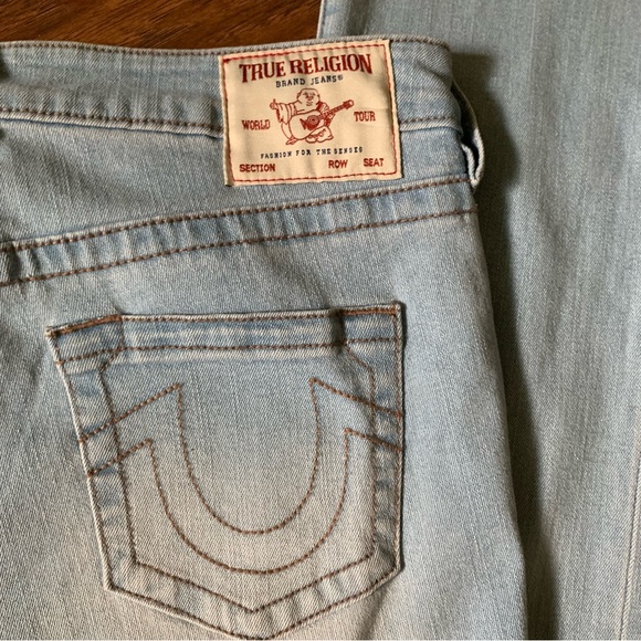 NWT True Religion Becca, mid rise bootcut, light refresh wash, size 29. - Picture 5 of 9